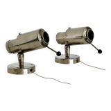 Pair of Zodiac wall lights by Jacques Biny for Lita 1950