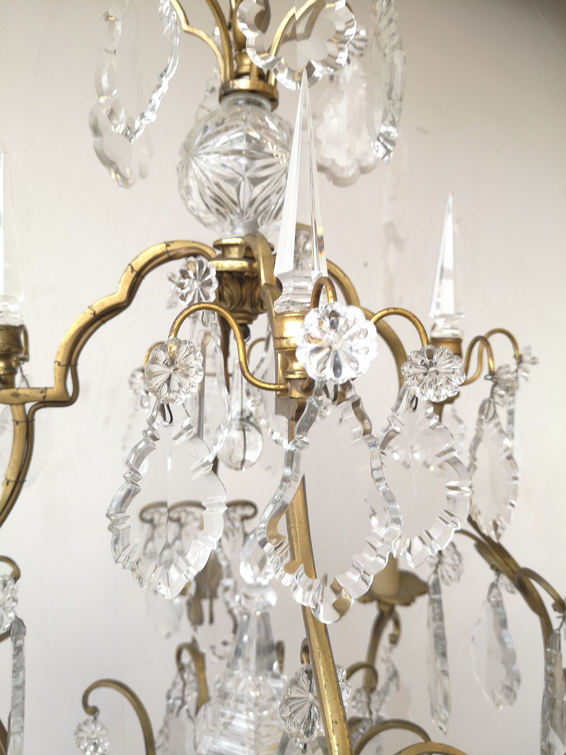 Lustre baccarat stamp cage 8 fires