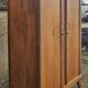 Wardrobe, shelves, oak, vintage, 1950s / 60s