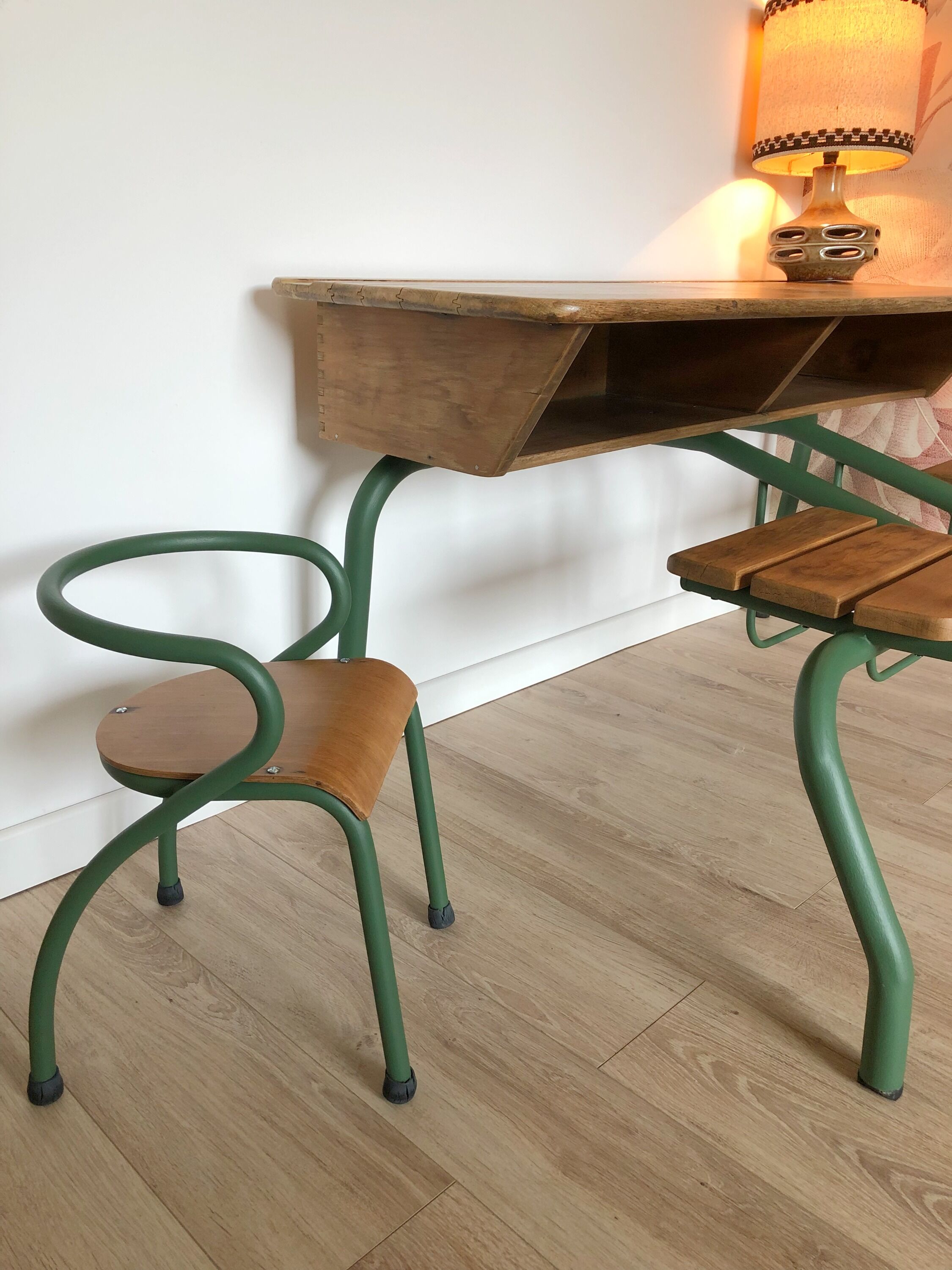 Nursery school chairs by Jacques Hitier, 50s