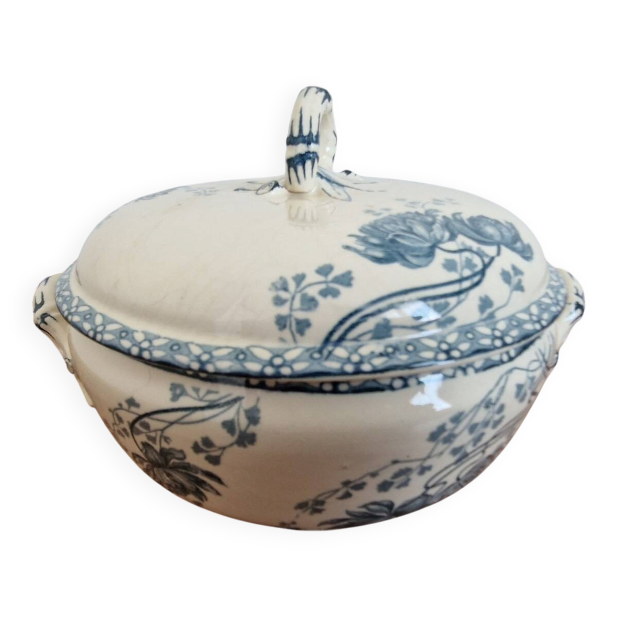 Soup tureen Sarreguemines Royat U&C