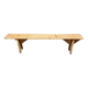 Banc bois massif