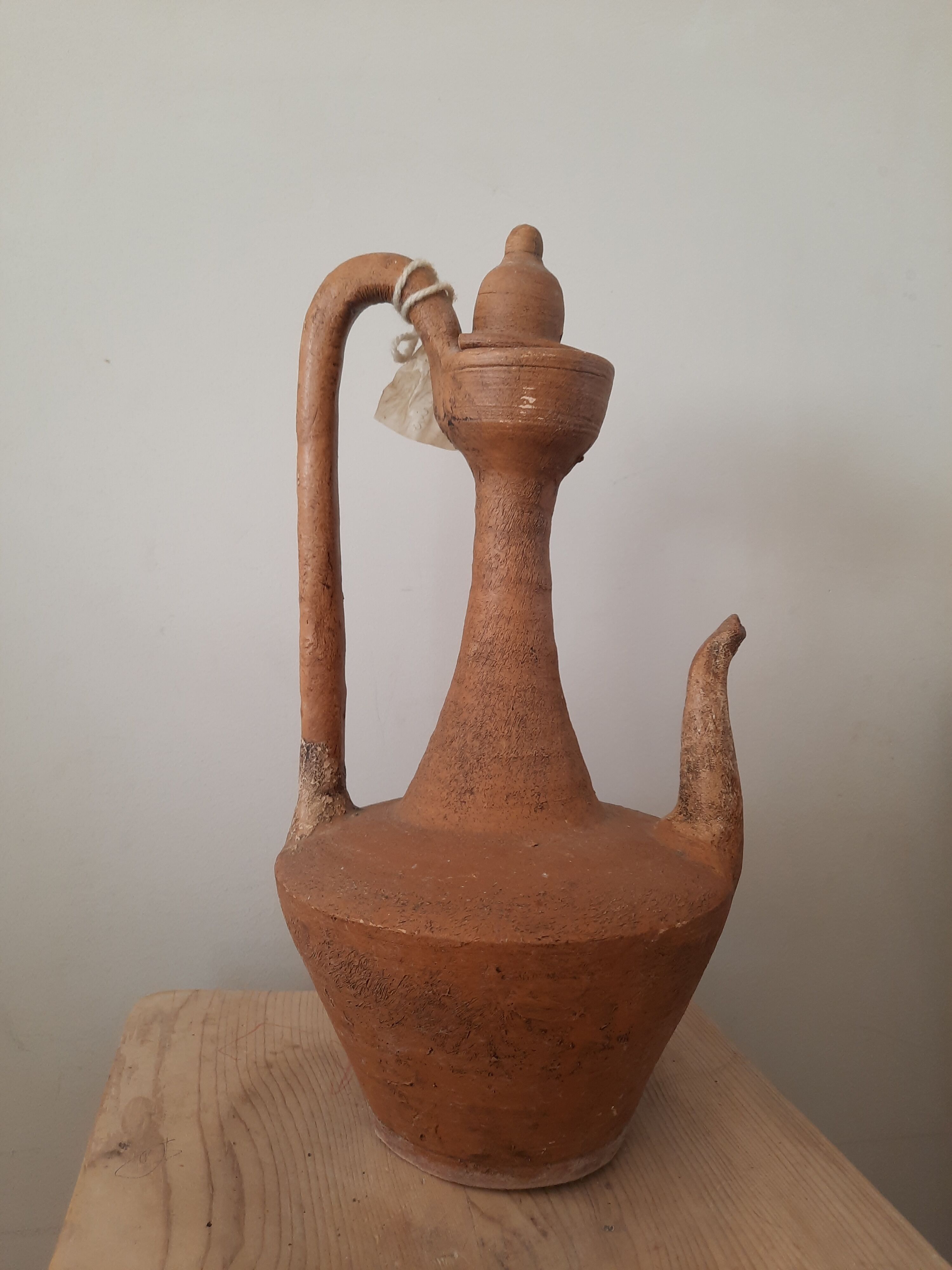 Old terracotta, jug