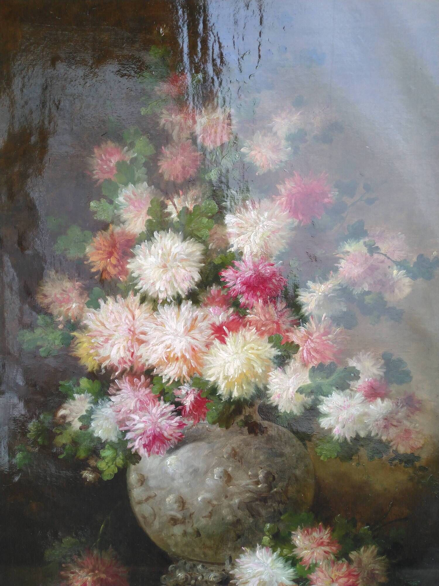 Still life with flowers Frans Backvis (1857-1926 ) Oil on canvas
