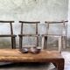 Large old teak chair or armchair H84 L60