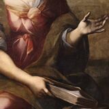 Pair of 17th century Italian paintings, Sibyls