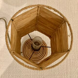 Rattan lamp