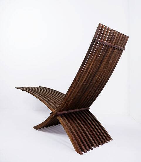 'Nozib' teak chair by Nils-Ole Zib for Bergafor