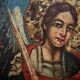 Antique Orthodox icon of Archangels Michael and Gabriel 1857