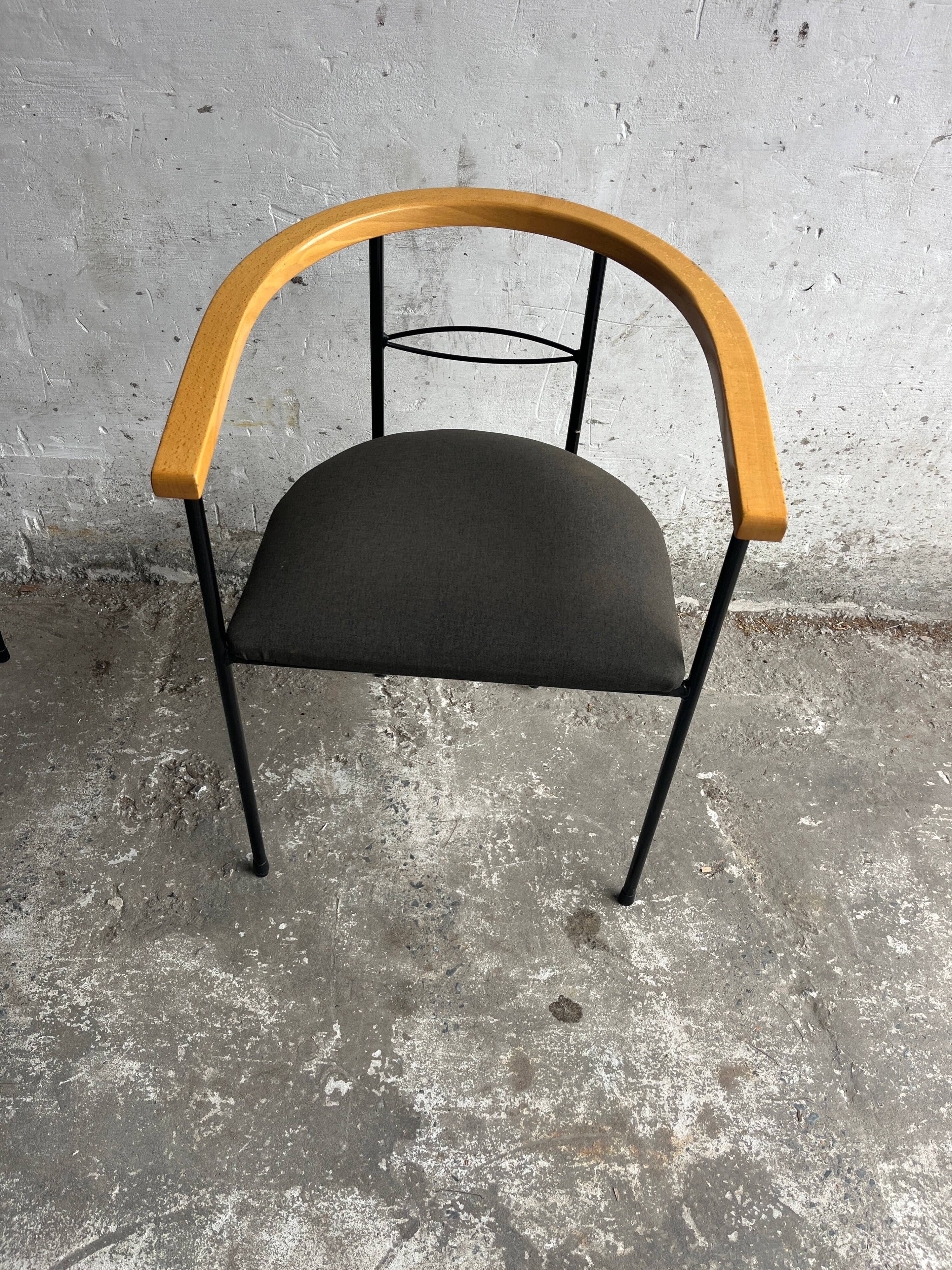 Lot de 6 chaises de salle à manger postmodernes