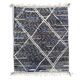 Carpet Black Handmade Wool Living Room, 260x380 cm
