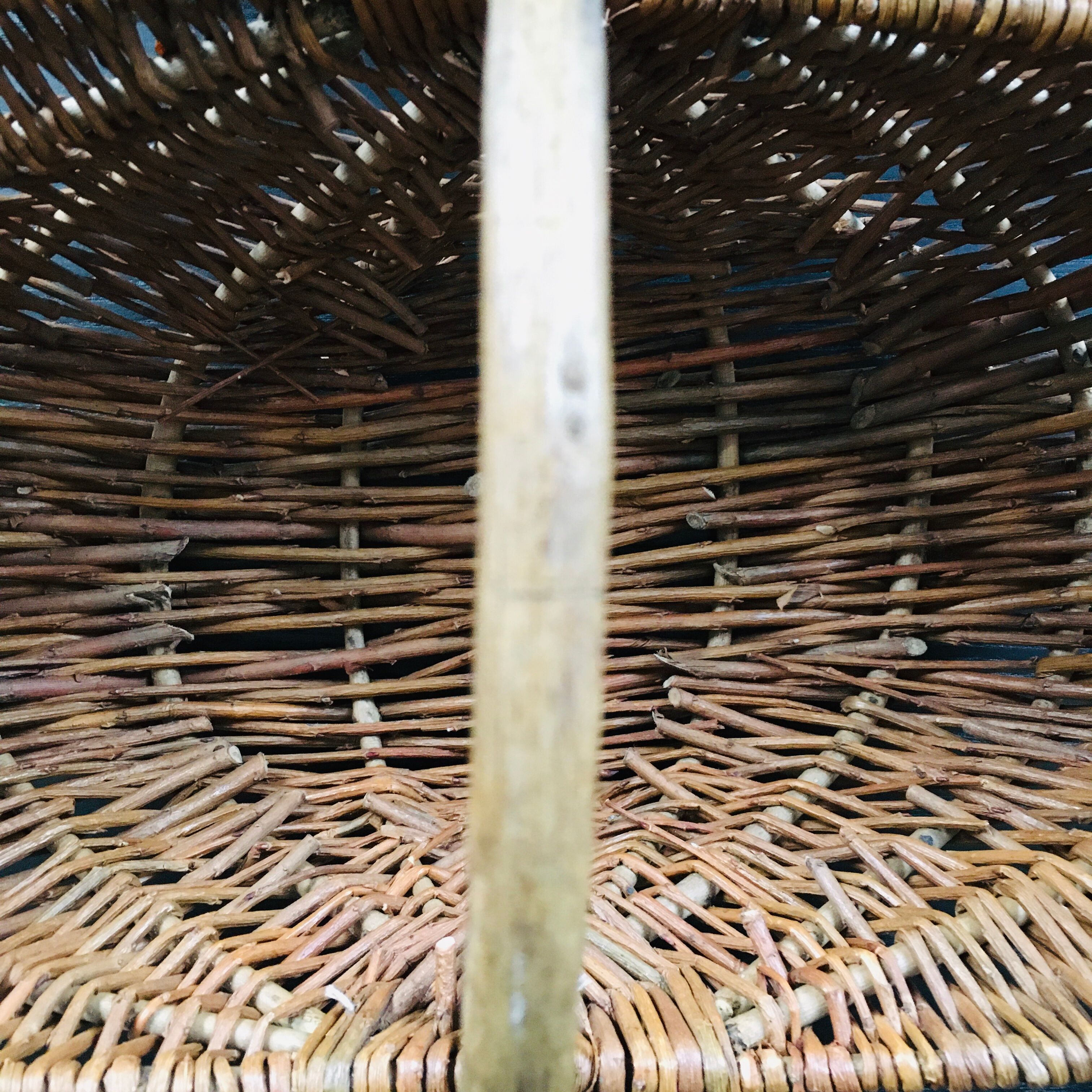 Panier récolte saule tressé