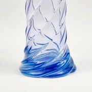 Very Large Mid-Century Murano Glass Twisted Vase from Fratelli Toso, Italy