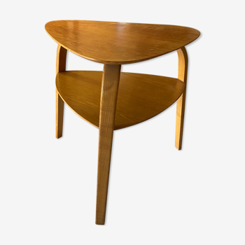 Table appoint hugues steiner 1950 bow-wood