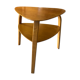 Side table Hugues Steiner 1950 bow-wood