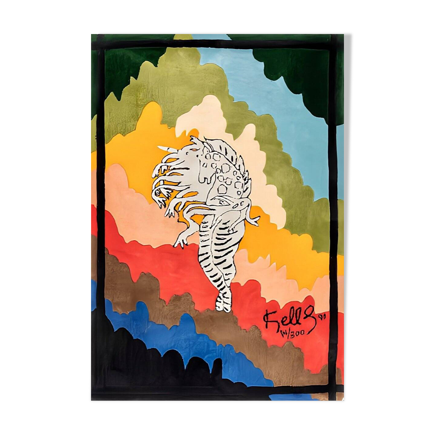 Art Rug / Tapestry Lady Unicorn