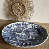 The Hunter Myott Blue Oval Dish