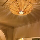 Suspension raphia ronde 70cm
