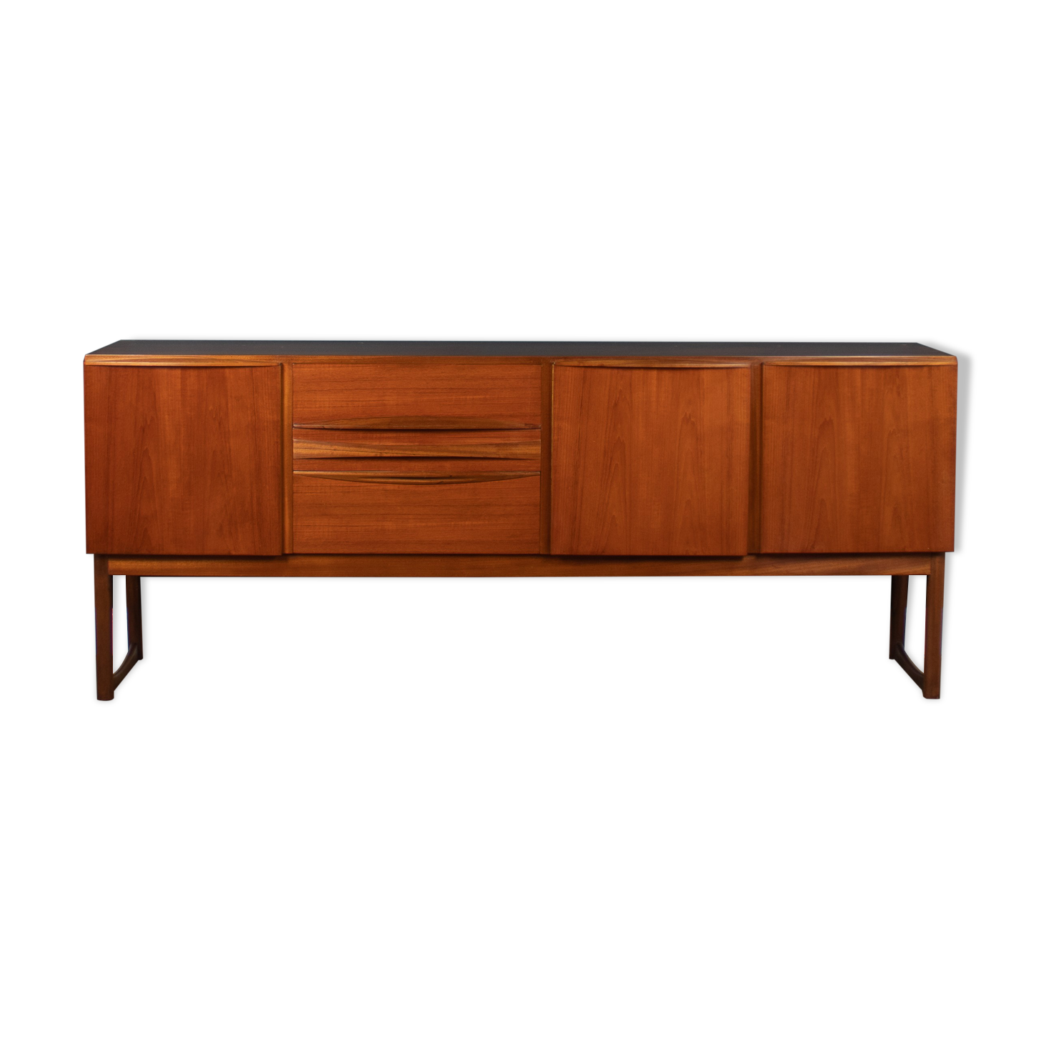 Retro teak 1960s long mcintosh of kirkcaldy sideboard by tom robertson