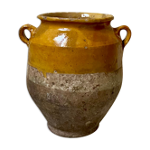 Pot à graisse jaune 26 cm