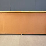 Vintage rattan and bamboo chest of drawers, 1970s