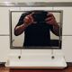 Vileroy & Boch Mettlach vintage bathroom mirror