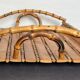 Vintage rattan tray
