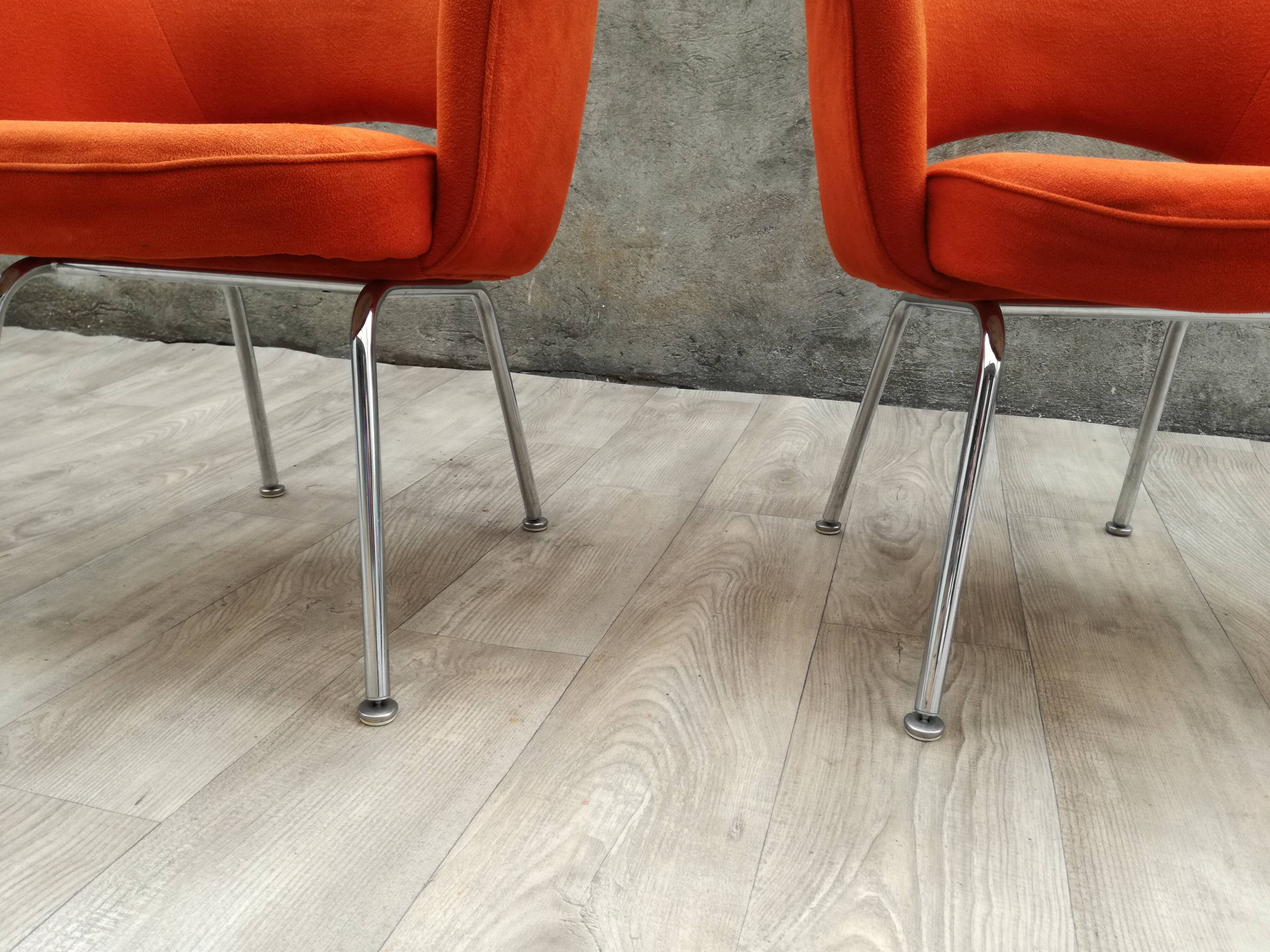 Pair of armchairs "conference" Eero Saarinen for Knoll years 60