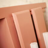 Pink vintage Faham bedside table