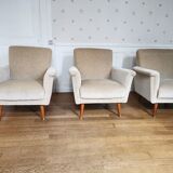 fauteuils club années  60 70