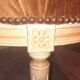 Set of 4 Louis XVI style medallion chairs