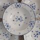 5 assiettes creuses anciennes Moustiers