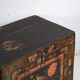 Antique Chinese chest painted in pine wood – China, circa 1900