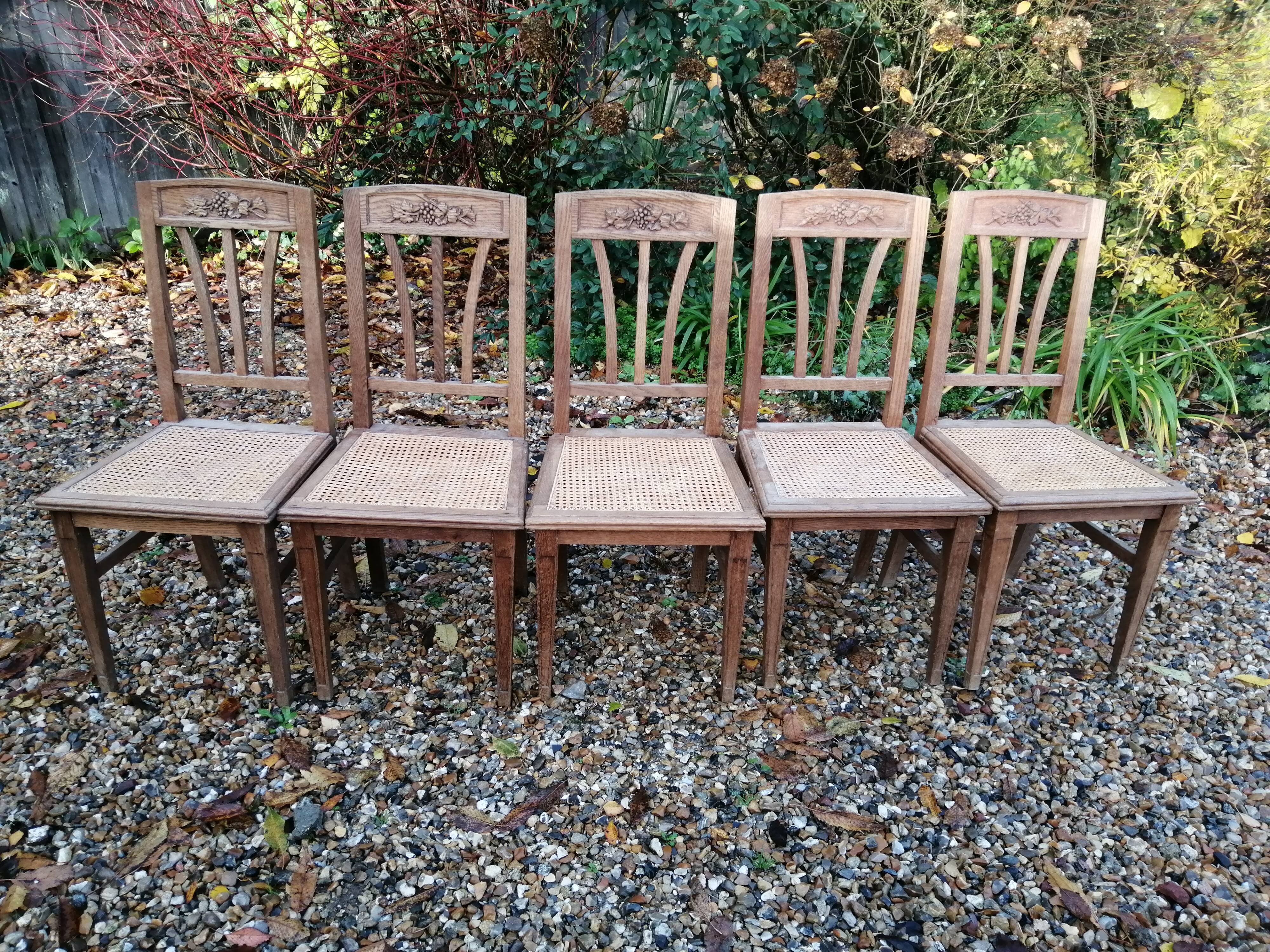 Fluted chairs