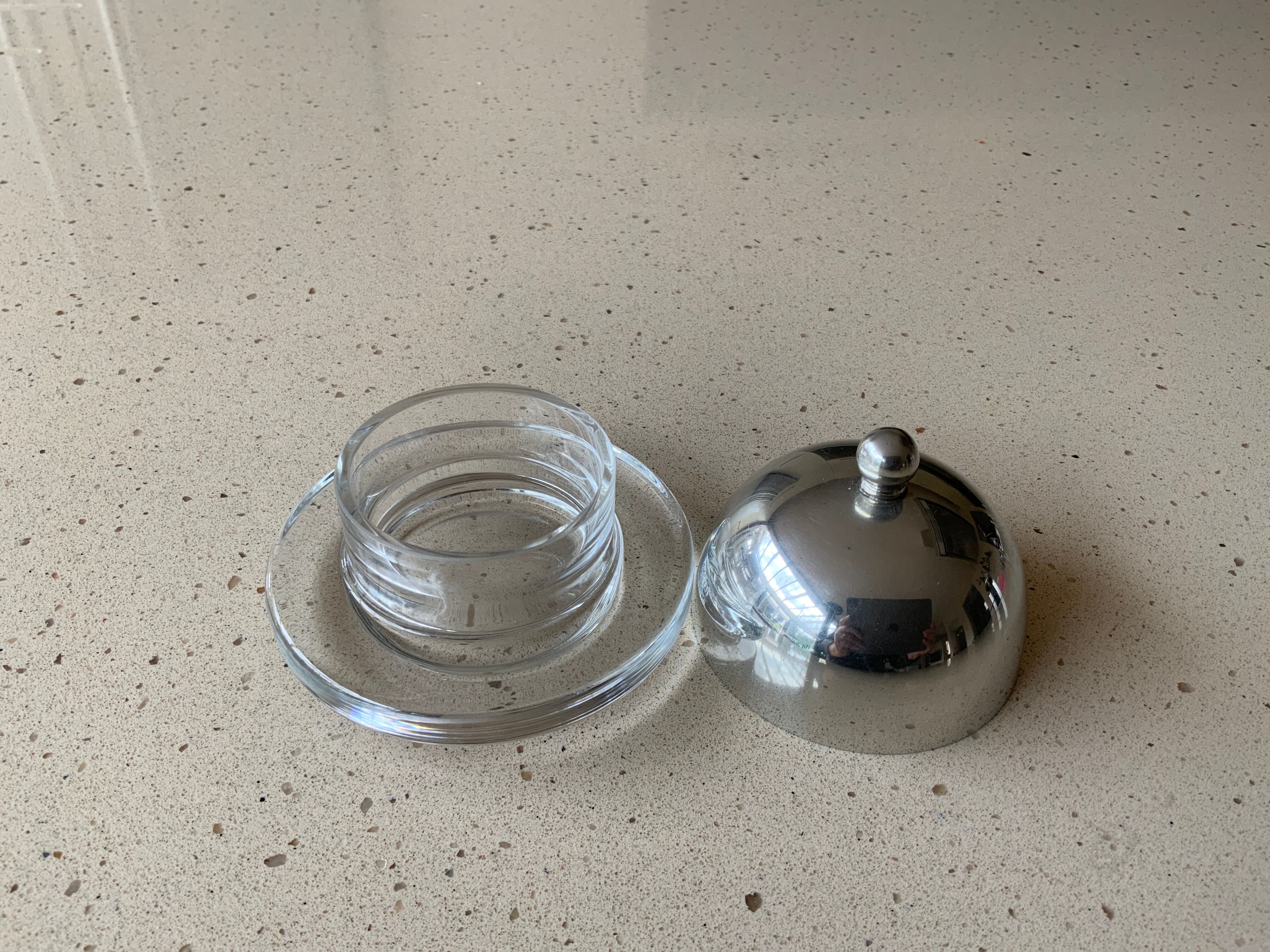 Vintage butter dish