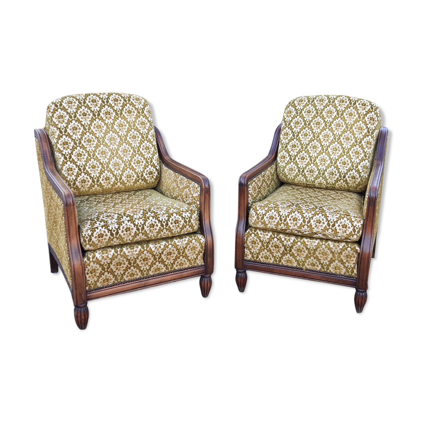 Pair of vintage armchairs