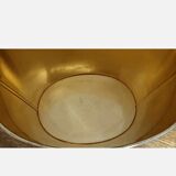 Vintage Office Paper Basket Massilly 60's Metal