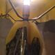 1970s to 80s living room lamp, handmade glass, origin Netherlands, 46x34.