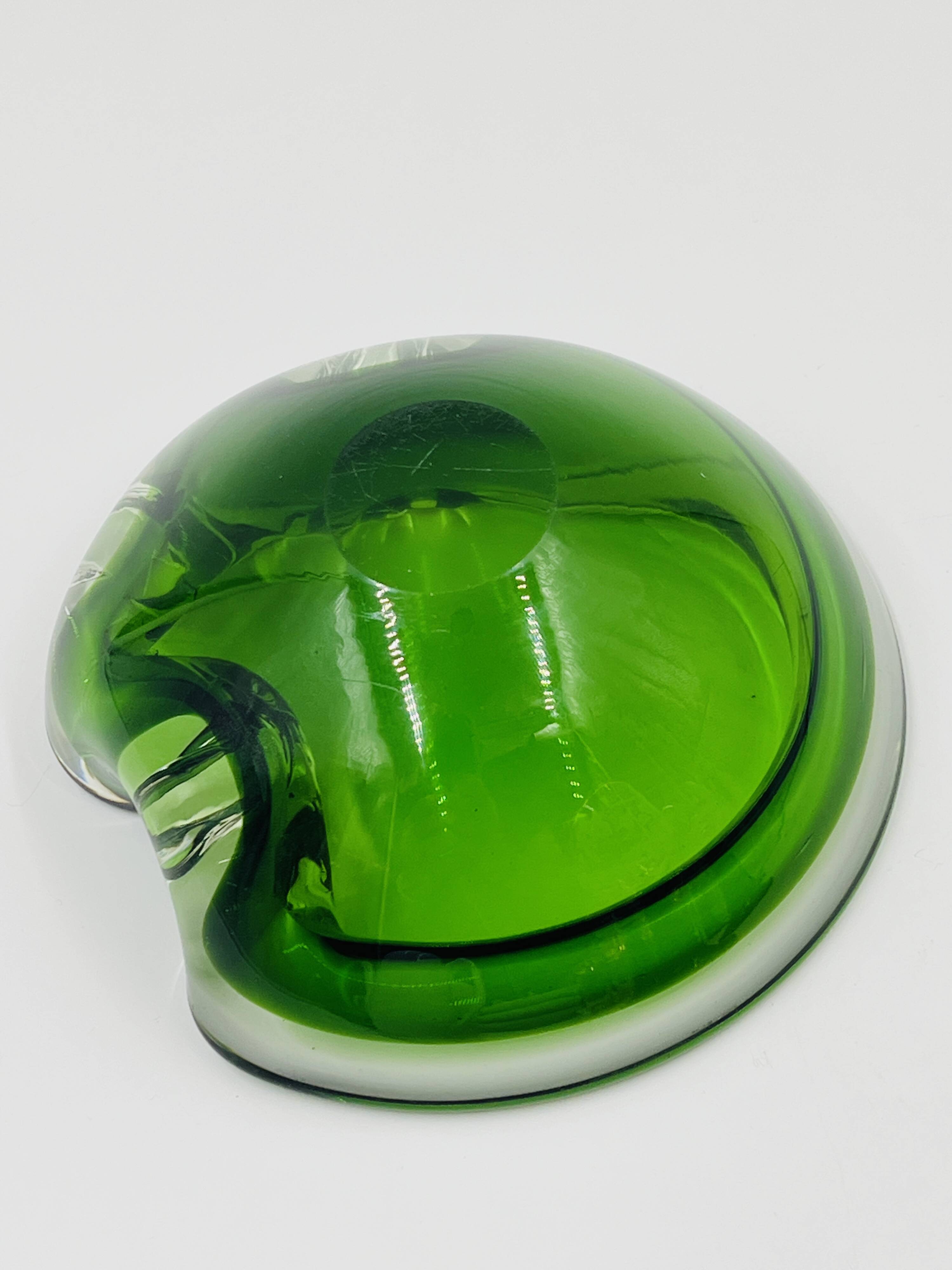 Cendrier vide-poche Murano en verre Sommerso