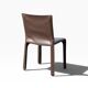 CAB 412 chair by Mario Bellini, Cassina, vintage brown saddle leather.