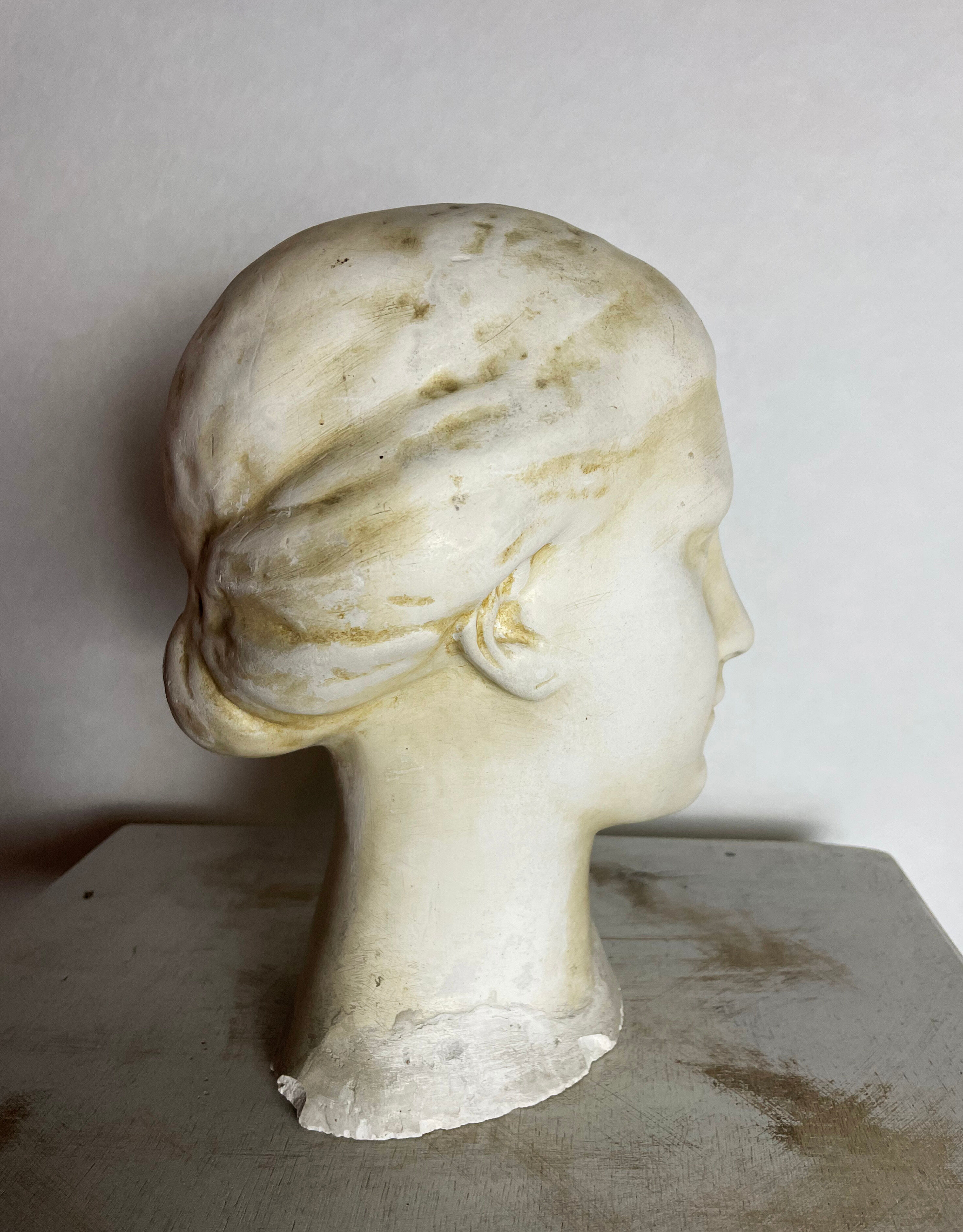 Plaster head