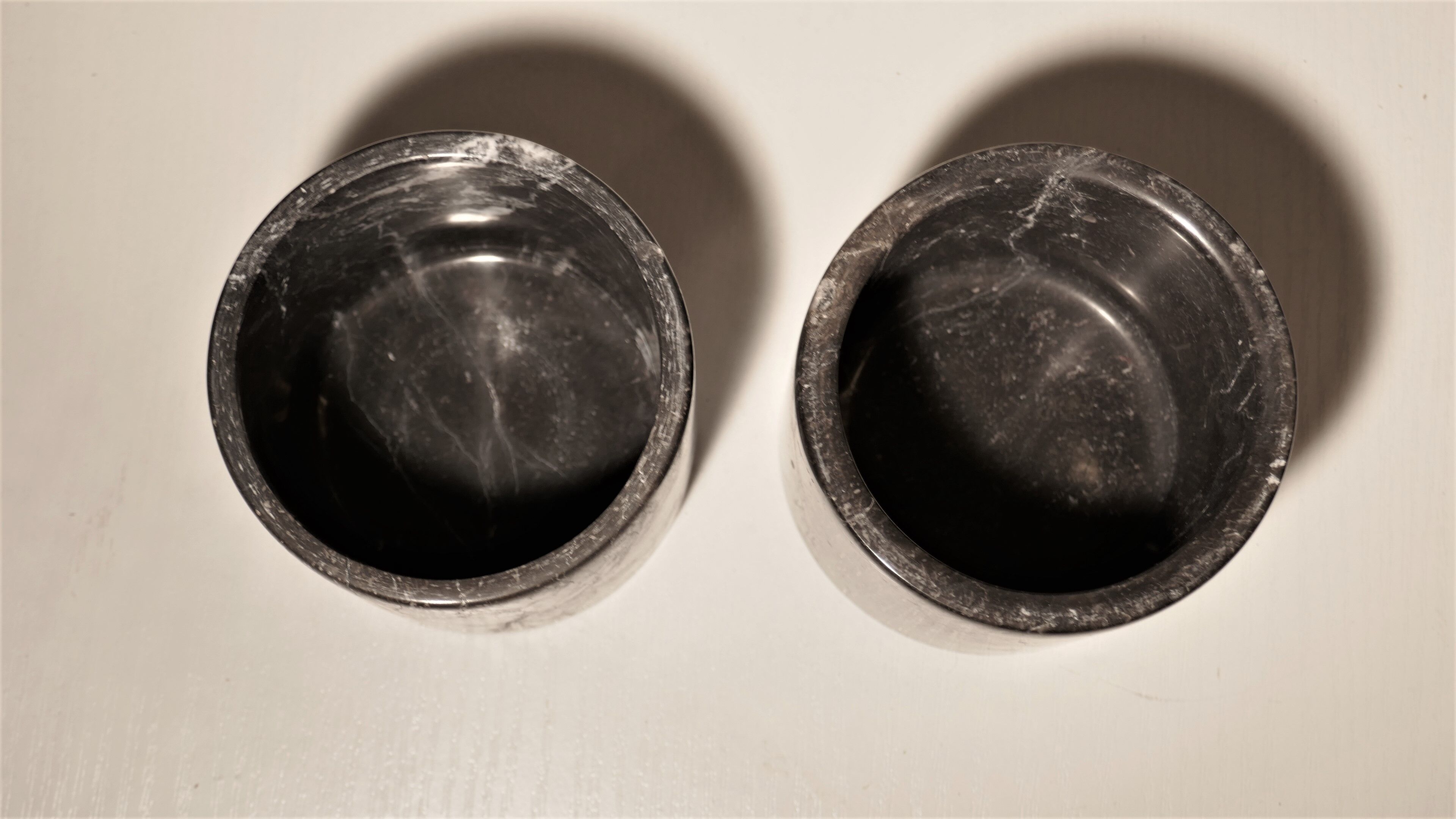 Black marble box duo