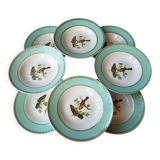 Set of 8 soup plates