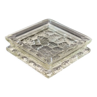 Cendrier en verre 1970