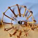 Rattan suspension in the style of Louis Sognot, 1960.