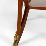 Pedestal table "Olga" by Louis Majorelle in mahogany, France, circa 1900