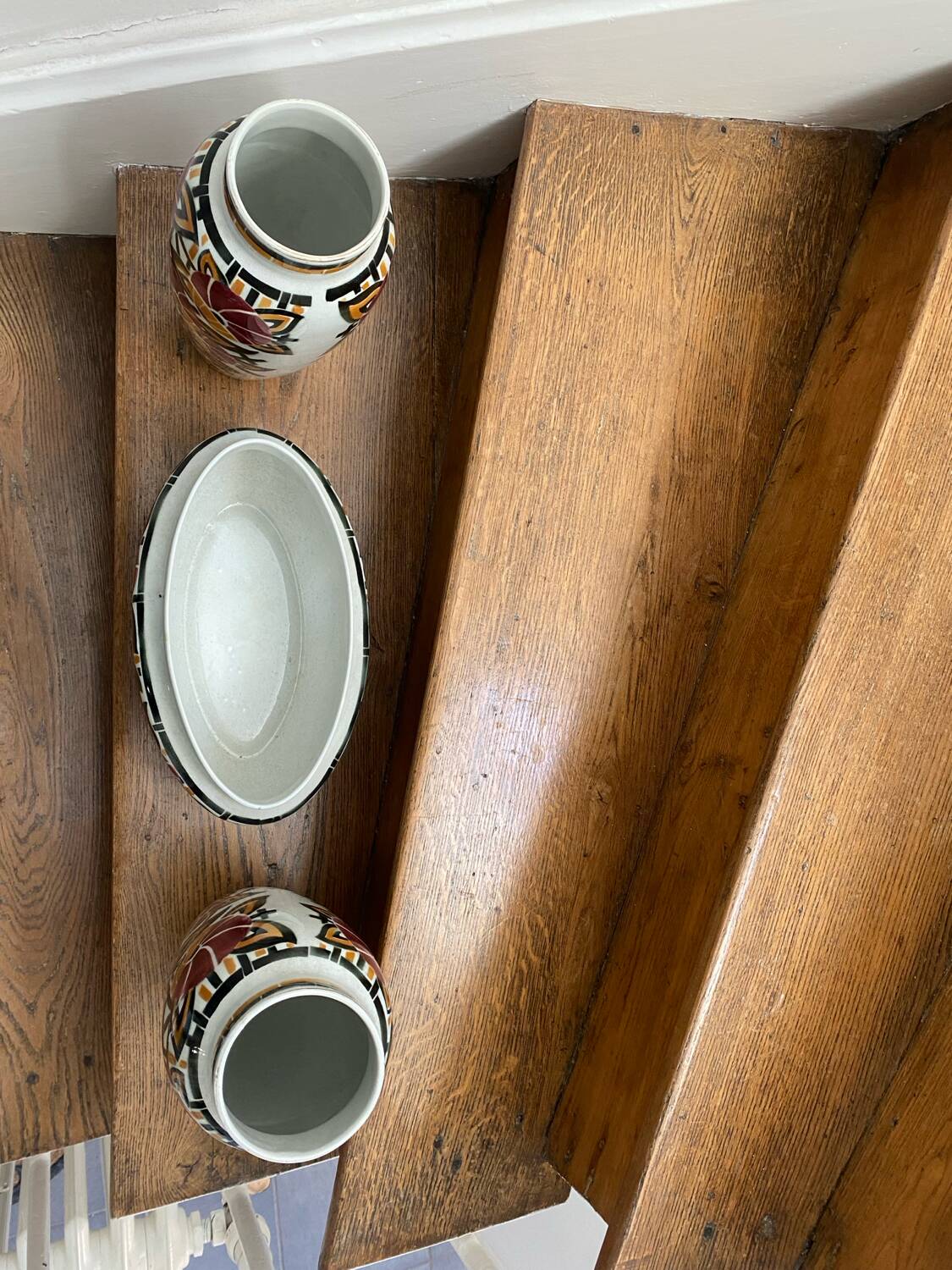 Set of Art Deco vases KG LUNEVILLE