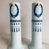 Pair of ceramic vases, 50s