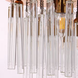 Crystal chandelier or ceiling lamp 1960, Germany