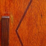 Oak bedside tables, vintage pair